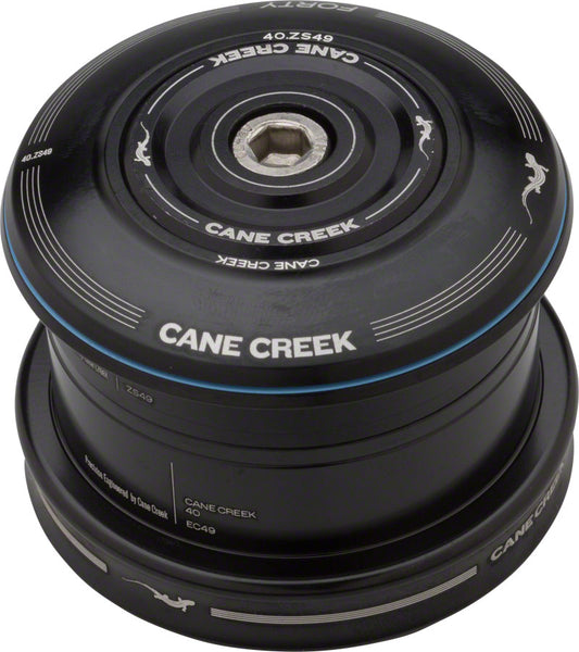 Cane Creek 40 Series ZS49/28.6 EC49/40 Headset for 49mm frames w/ tapered forks