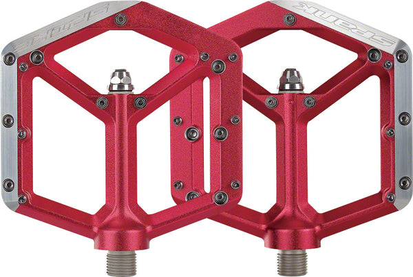 Spank Spike Flat DH Pedal Red