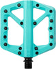 Crank Brothers Stamp 1 Large Platform Pedals, Turquoise
