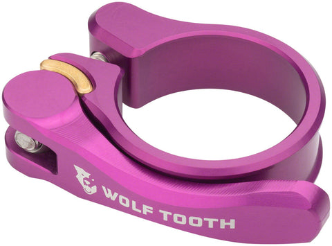 Wolf Tooth Components Quick Release Seatpost Clamp - 31.8mm, Purple