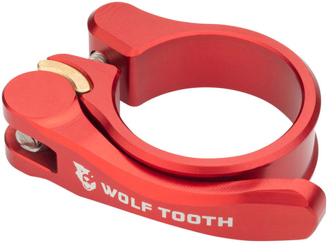 Wolf Tooth Components Quick Release Seatpost Clamp - 31.8mm, Red