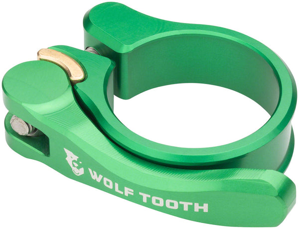 Wolf Tooth Components Quick Release Seatpost Clamp - 31.8mm, Green