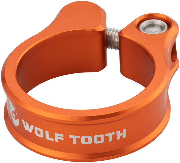 Wolf Tooth Seatpost Clamp 31.8mm Orange