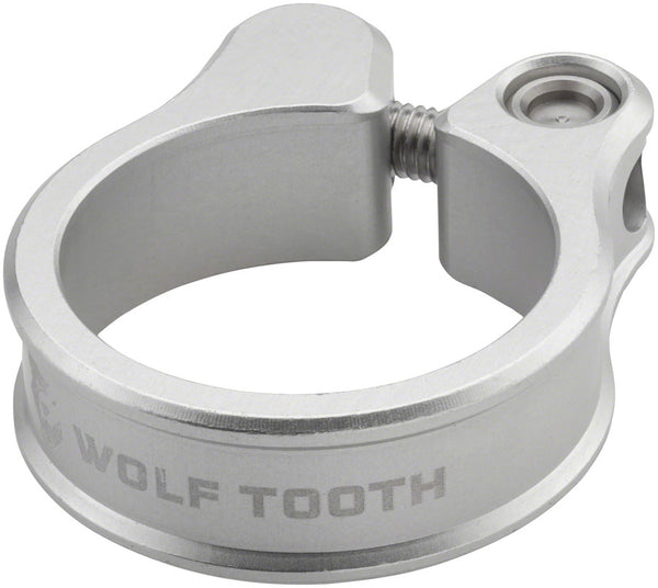 Wolf Tooth Seatpost Clamp 31.8mm Silver
