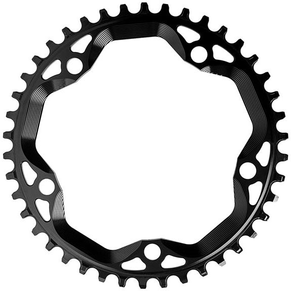 Absolute Black Cyclocross chainring, 130BCD 42T - black