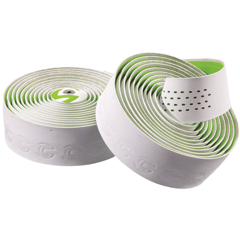 Cannondale 2014 Microfiber Plus Premium Handlebar Tape White-Green