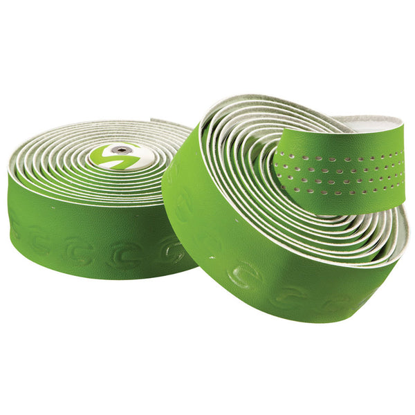 Cannondale 2014 Microfiber Plus Premium Handlebar Tape Green-White