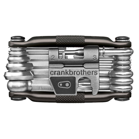 Crank Brothers Multi-19 Mini Tool with Flask, Midnight Edition