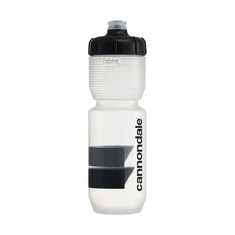 Cannondale Block Gripper Bottle Clear + Black 750ml CP5200U0175