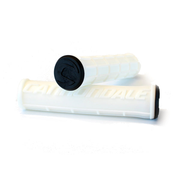 Cannondale Waffle Silicone Grips White CU4192OS02