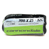 Cannondale 700c x 25 - 32c w/ 60mm Presta - Black Valve w/ Removable Core Valve