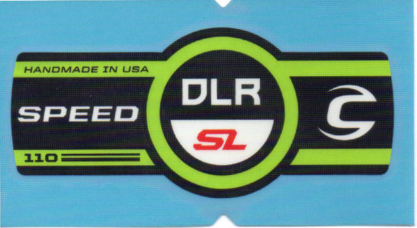 Cannondale Speed DLR SL 110 Band Decal/Sticker Green, black, white, red