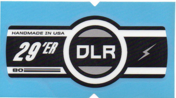 Cannondale Lefty DLR 80 29 Band Decal/Sticker Black, white, grey