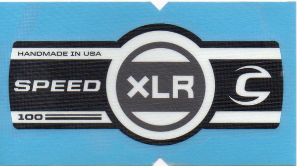 Cannondale Lefty Speed XLR 100 Band Decal/Sticker Black, white, grey