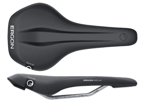 Ergon SMC4 Sport Gel saddle, medium - black