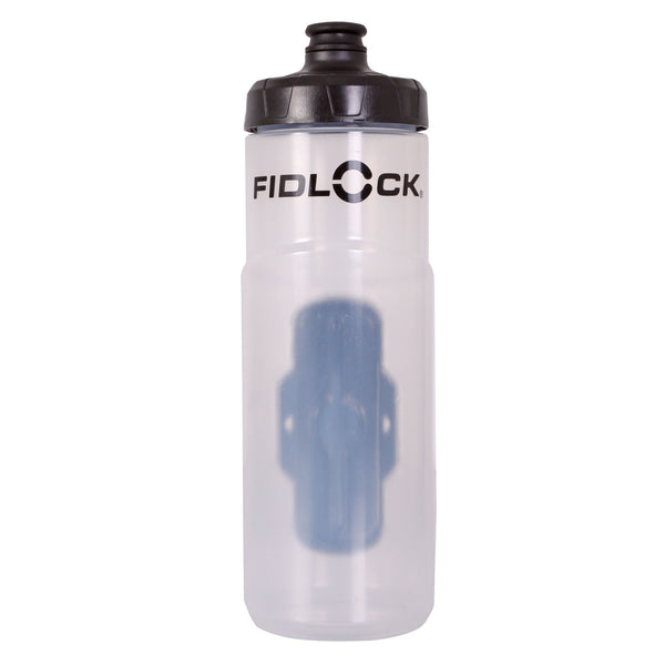Fidlock BottleTwist Water Bottle w/Overmold, 20oz - Clear