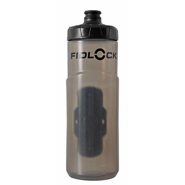 Fidlock BottleTwist Water Bottle w/Overmold, 20oz - Smoke