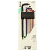 Fabric Hex Key Set 1.5-10mm w/ Torx 25 Color Coded Shop Tool Set FP9200U10OS