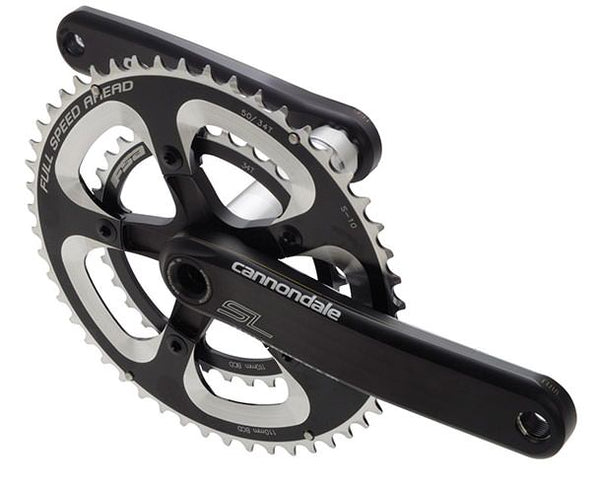 Cannondale Hollowgram SISL2 FSA Rings Crankset with bottom bracket spindle and s