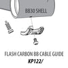 Cannondale Bottom Bracket Cable Guide Flash Carbon - KP122