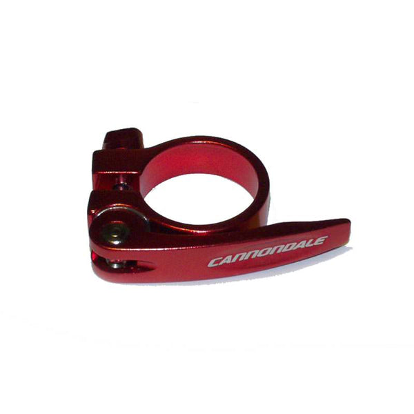 Cannondale Quick Release Seatpost Clamp Seatbinder 34.9mm - KP170/RED