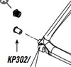 Cannondale 2014 Synapse Drop Out Cable Stop - KP302