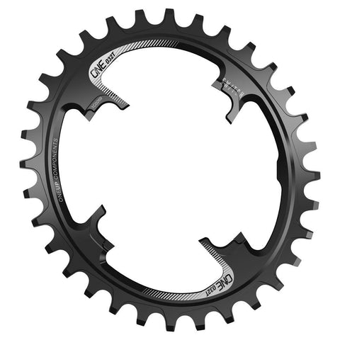 OneUp Components Switch oval chainring, 30T - black