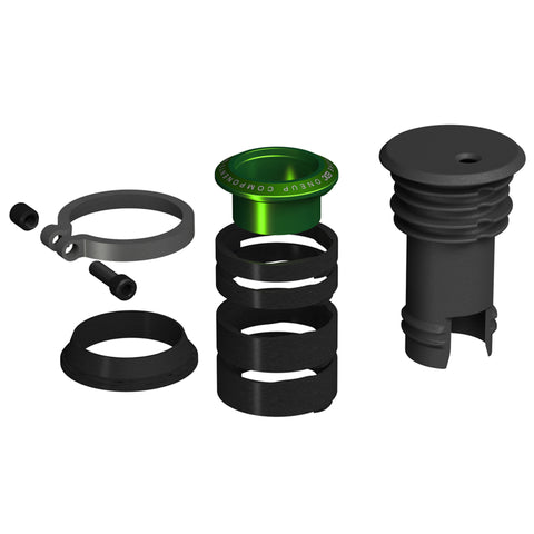 OneUp Components EDC Stem Cap and Preload Kit, Green