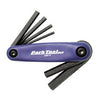 Park Tool AWS-11 Metric Folding Hex Wrench Set