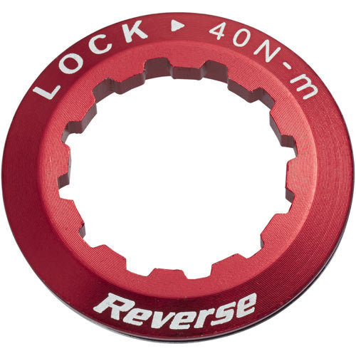 Reverse Cassette Lockring, Red