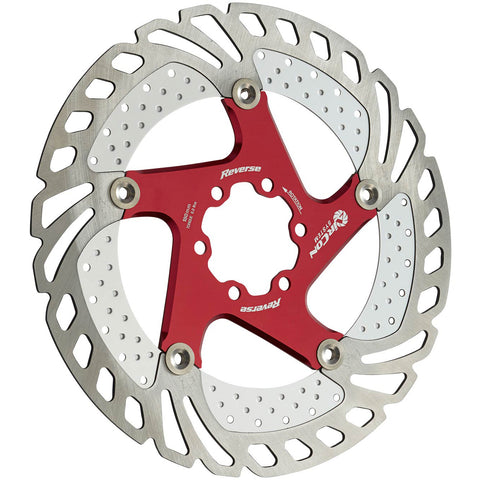 Reverse AirCon Disc Rotor, 180mm - Red
