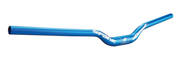 Spank Spoon 785mm riser bar handlebar, (31.8) 40mm - blue