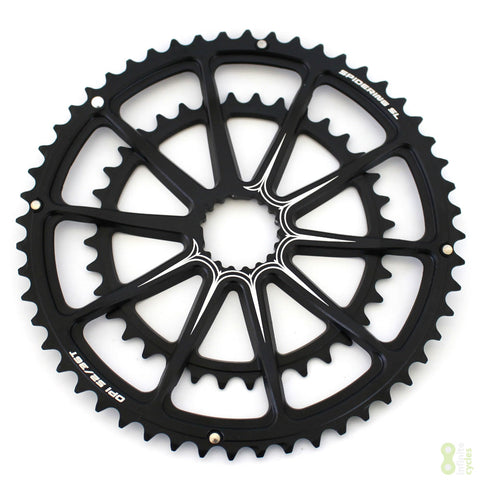 Cannondale SpideRing SL 10 Arm Road Chainring Mid Compact 52/36T - CU4042SI52