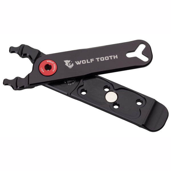 Wolf Tooth Components Master Link Combo Pliers, Black/Red