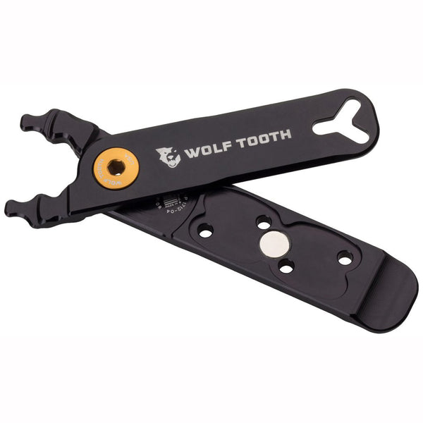 Wolf Tooth Components Master Link Combo Pliers, Black/Gold