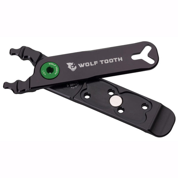 Wolf Tooth Components Master Link Combo Pliers, Black/Green