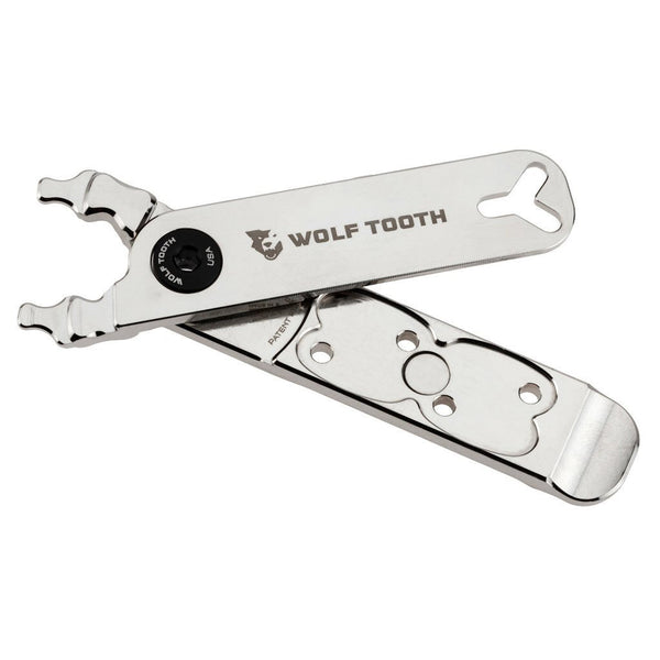 Wolf Tooth Components Master Link Combo Pliers, Nickel/Black
