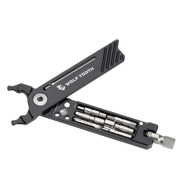 Wolf Tooth Components 8-Bit Pack Pliers Tool Kit, Black/Gunmetal Grey