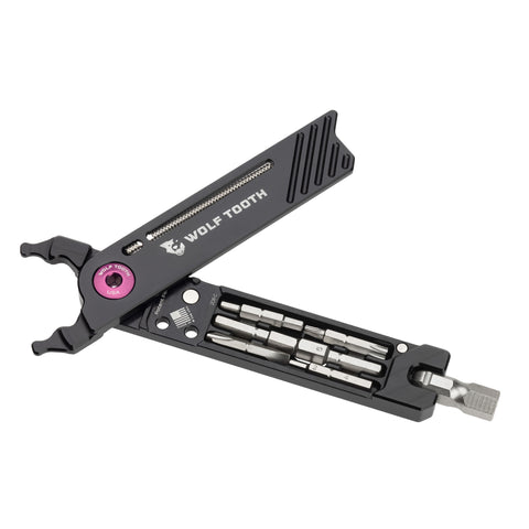 Wolf Tooth Components 8-Bit Pack Pliers Tool Kit, Black/Purple