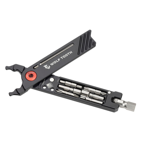 Wolf Tooth Components 8-Bit Pack Pliers Tool Kit, Black/Red