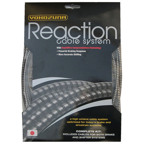 Yokozuna Reaction Cable/Casing Kit, Der/Brake, Rd/Mtn - Smoke