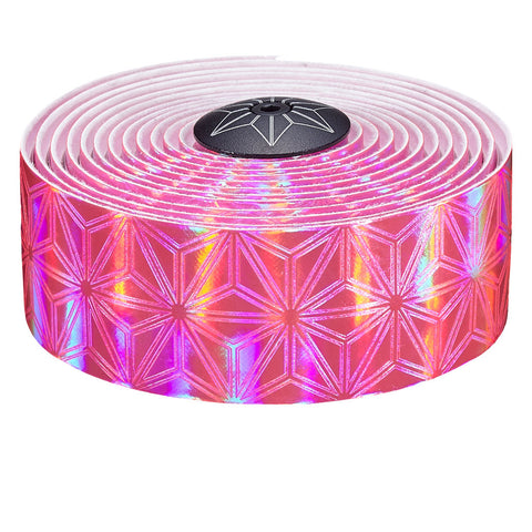 Supacaz Prizmatic Bar Tape, Silicone Gel, Electric Pink